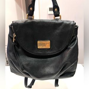 Marc Jacobs leather backpack / purse